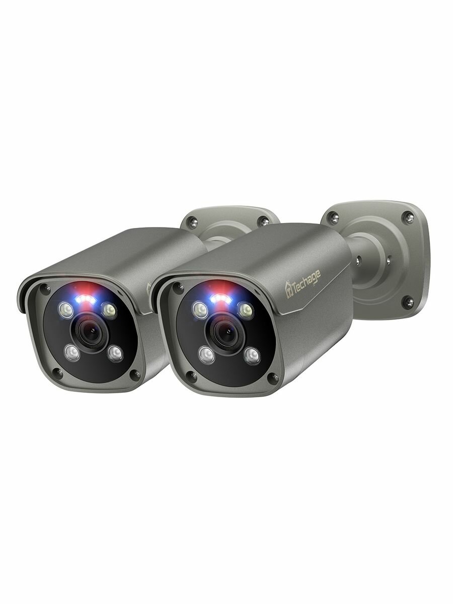 Две POE-камеры Наружная 8-мегапиксельная IP-камера