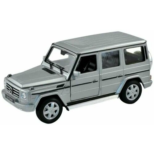 Модель машины металлическая 1:32 Mercedes-Benz G-Class, серый металлик WELLY автомобиль mercedes benz g4 1935 1 24