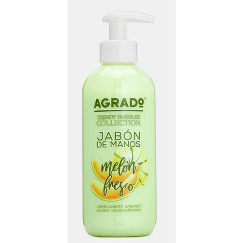 AGRADO, TRENDY BUBBLES FRESH MELON, Жидкое мыло для рук, 300 мл