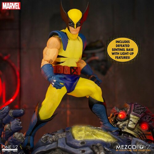 Фигурка Росомаха - Делюкс-издание. Wolverine - Deluxe Steel Box Edition. Marvel. Mezco Toyz.
