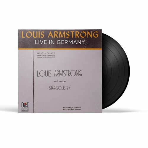 Louis Armstrong - Live In Germany (LP), 2020, Limited Edition, Виниловая пластинка