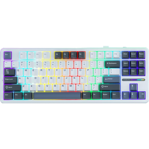 Клавиатура AULA F87 White-Black-Blue 509000₽