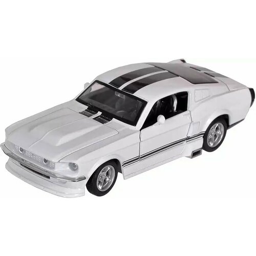 Модель машины Ford Mustang 1:32 (16см) 1 32 scale ford mustang gt 1967 gt500 pull back vehicles 13cm open door alloy car toy model children s toy