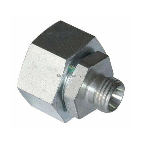 605311.1 CAST - Фитинг переходник в сборе с гайкой, 12L-8L Вн/Нар (М18х1,5)-(М14х1,5), 315 бар