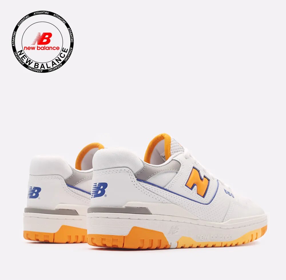 Кроссовки New Balance 550, размер 39 RU, белый — фото 1