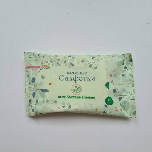 Антибактериальные влажные салфетки EUROHOUSE Beauty 656₽