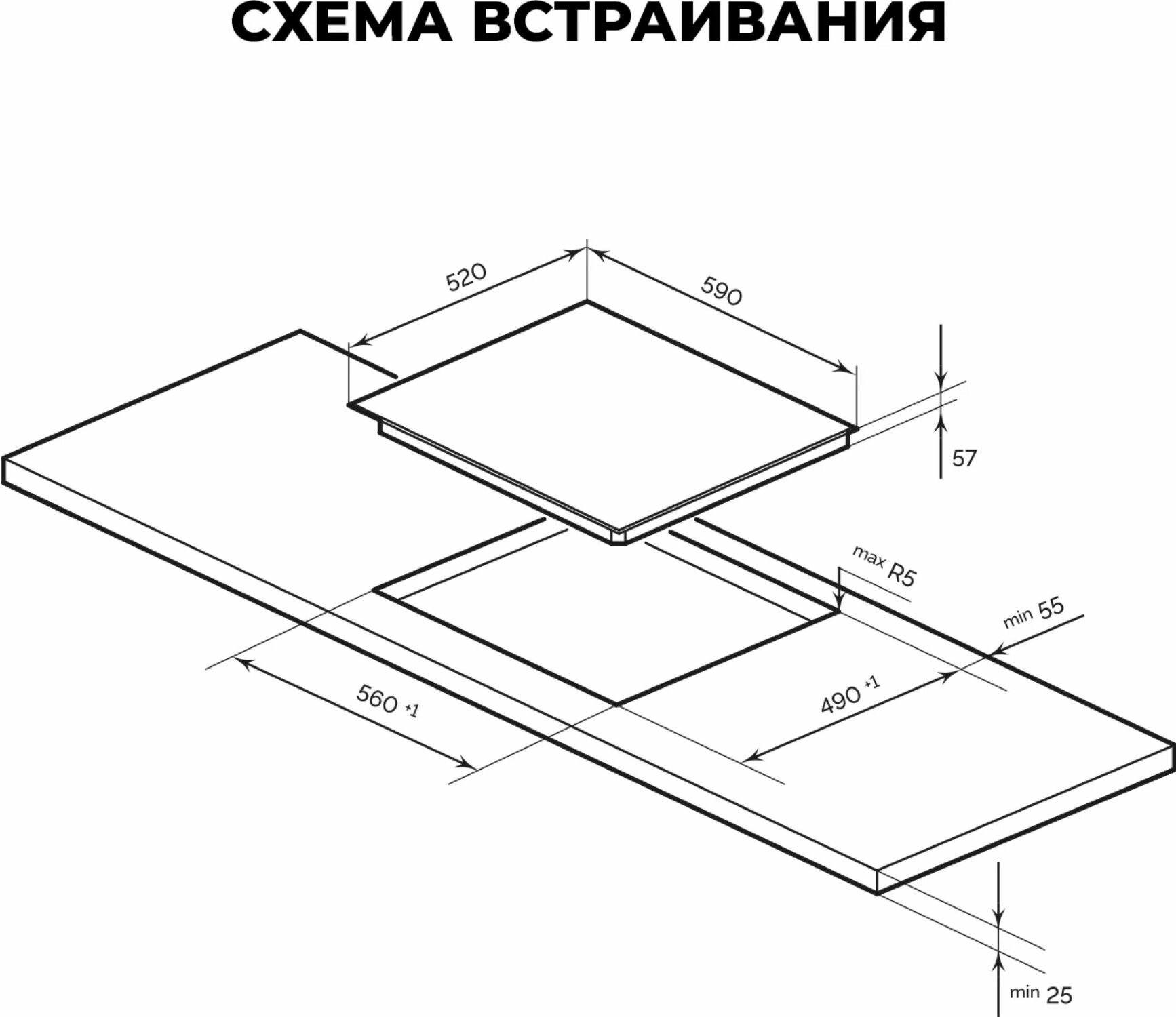 Обзор: Индукционная варочная панель LEX EVI 641A WH