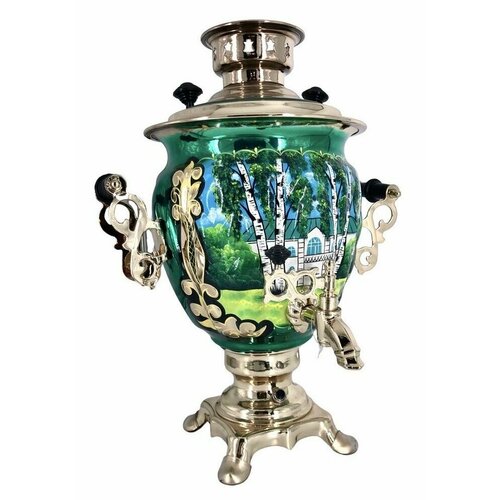 Самовар электрический 3 литра с художественной росписью 