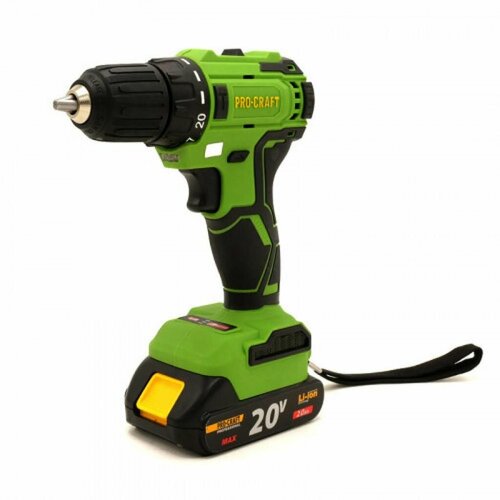 Аккумуляторный шуруповерт PA 18 LiBL бренд Procraft 8089₽