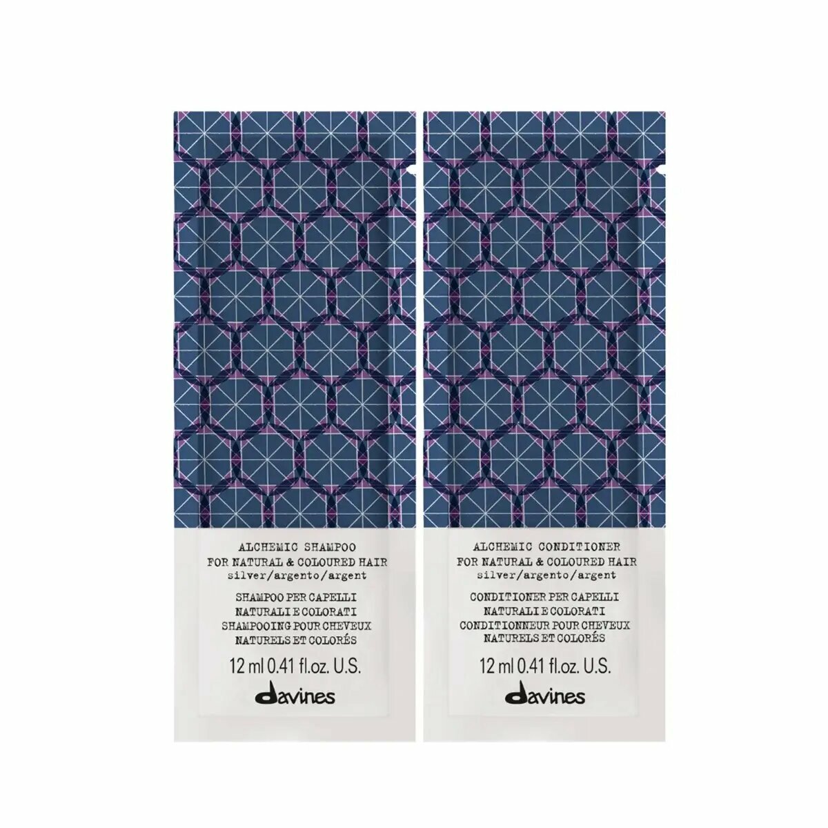 фото Davines шампунь Алхимик для натуральных и окрашенных волос, оттенок серебро