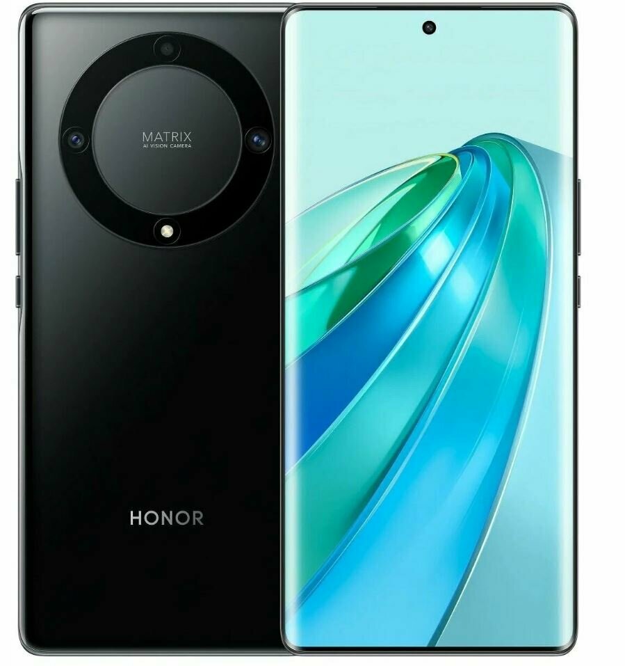Смартфон HONOR X9A 6/128 ГБ Global для РФ, Dual nano SIM, midnight black