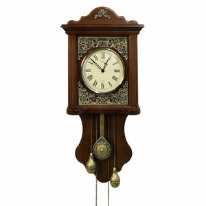 Часы настенные с маятником и гирями Паризьен (без боя)