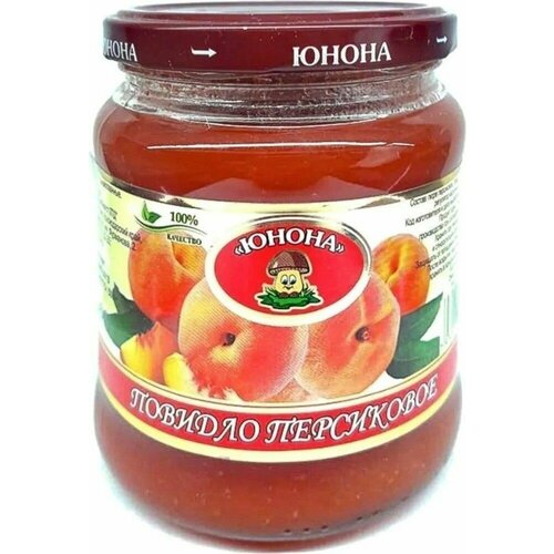 Юнона Повидло Персиковое, 500 г