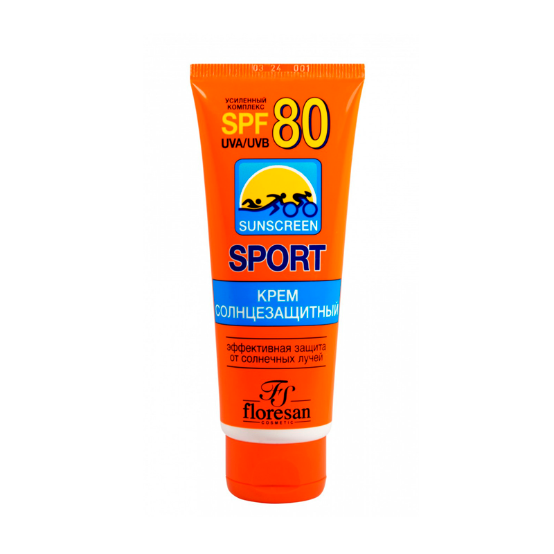 Солнцезащитный крем Floresan Sun Sport SPF80 Ф-109 60 мл