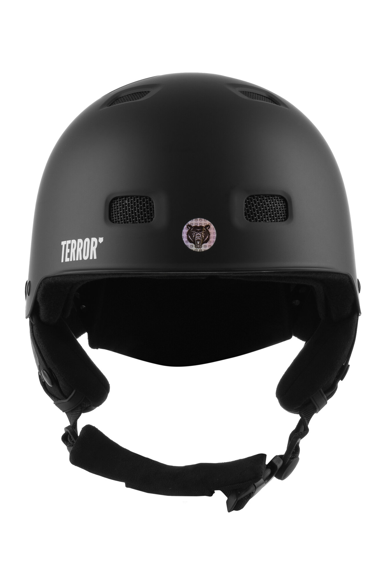 Шлем горнолыжный TERROR - PARK Black Размер L (59-62)