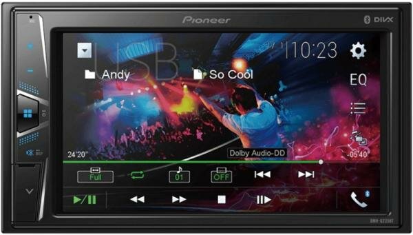 Автомагнитола Pioneer DMH-G225BT 2DIN 4x50Вт