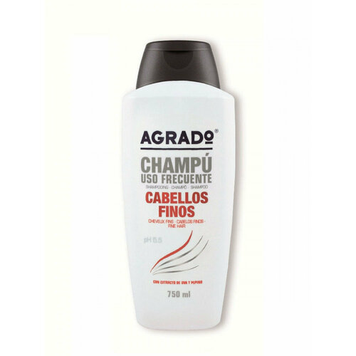 Шампунь Agrado для тонких волос Fine hair 750 мл agrado шампунь professional keratina 750 мл