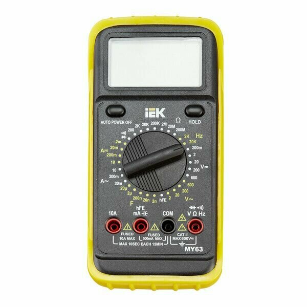 Мультиметр портативный IEK Professional MY63 (TMD-5S-063)