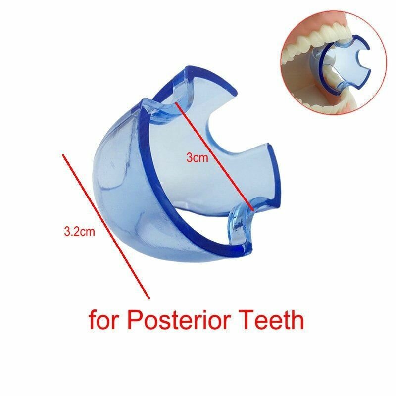 Ретрактор синий стоматологический от Incidental, Роторасширетль стоматологический , Щечный ретрактор Набор уп: 1 шт . для задних зубов