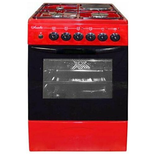 Газовая плита Лысьва ЭГ13г14 МС-2у вишнев31 бкр элподж газконтр конвекц 2519000₽