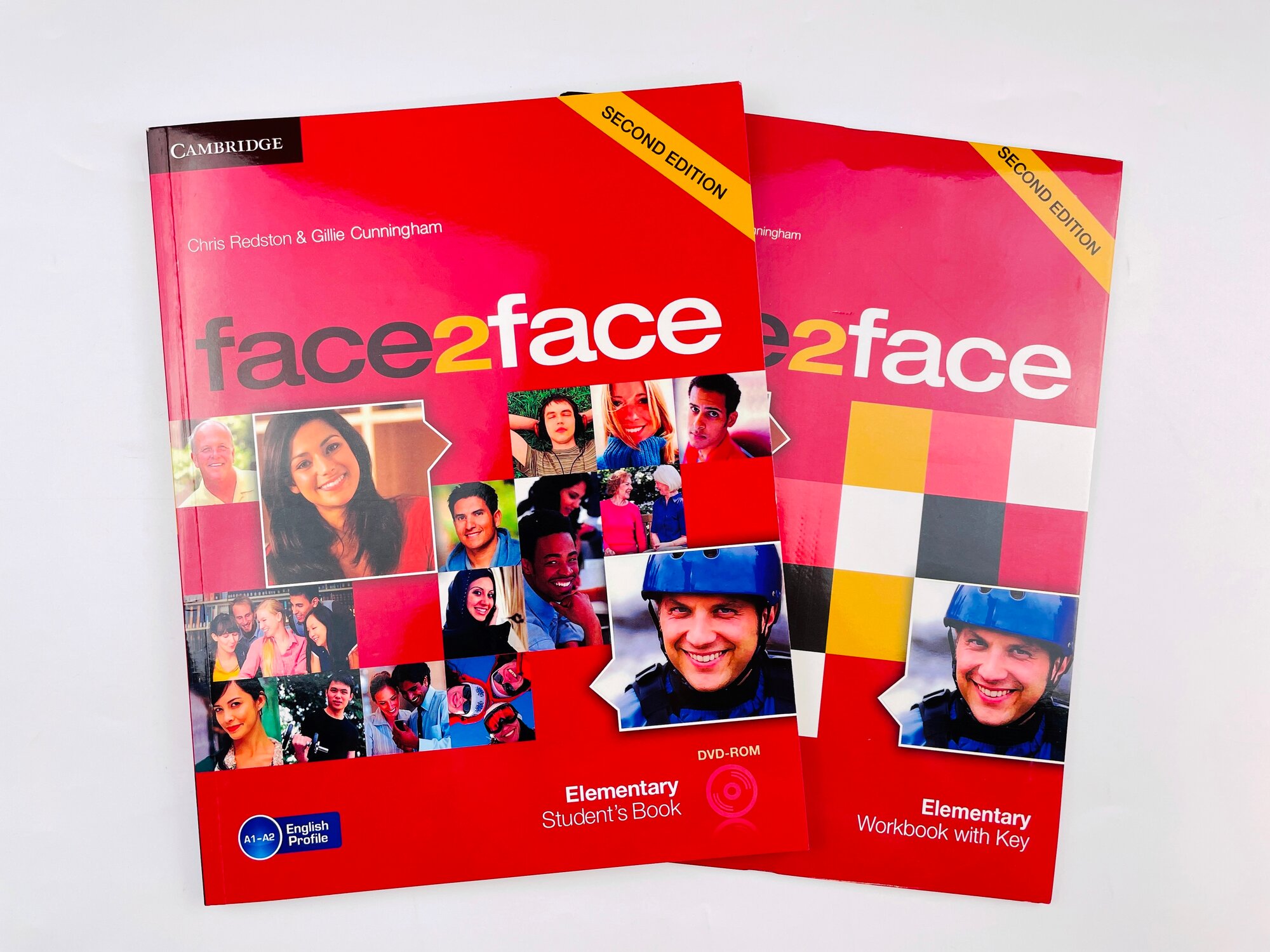 Face2face Elementary Комплект Students Book with DVD + Workbook (2nd Edition)