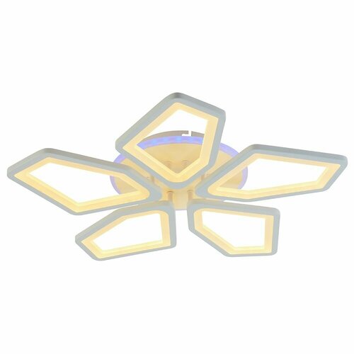 Люстра потолочная светодиодная с пультом, мощность 127 Вт. На комнату 10 метров, от Getogazov Family