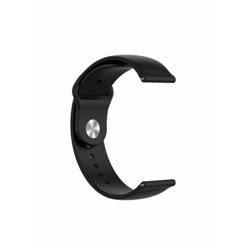 ремешок монобраслет для apple watch 38 40 41 мм силиконовый 150 мм черный Ремешок для Apple Watch 38 40 41 мм