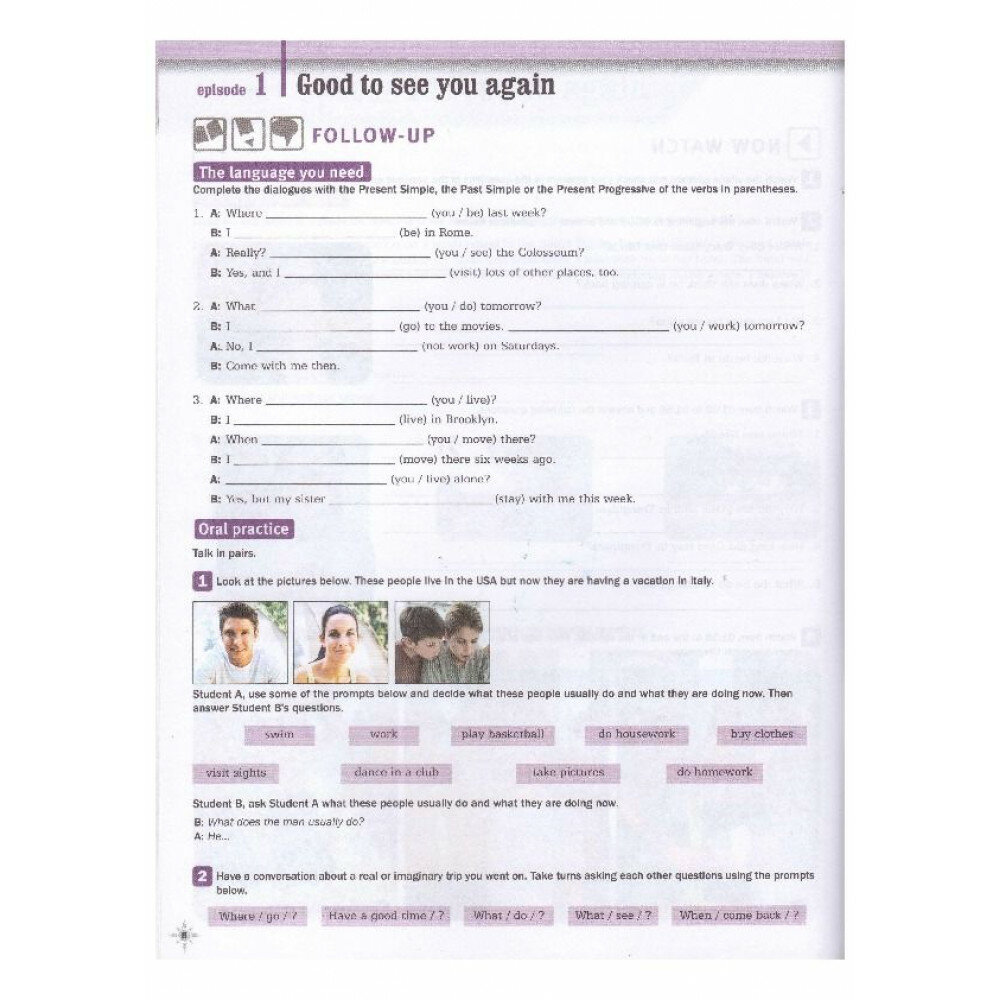 Книга Network (a video-based course) Pre-Intermediate Activity Book - фото №7