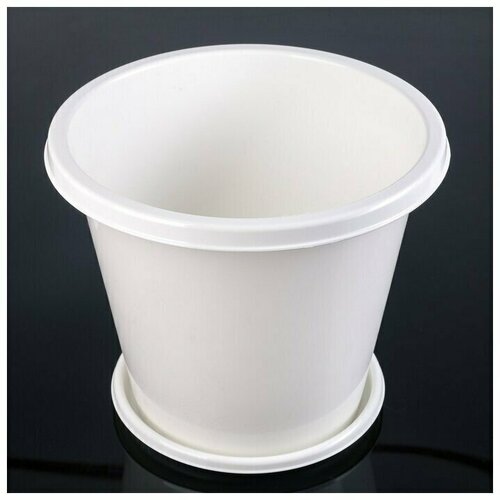 Горшок для цветов Эконом 10л белыйSMART Home 499₽