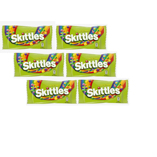 Конфеты жевательные "Skittles" (Crazy Sours)/ Скитлс кислые ( 3 шт. х 152 гр)