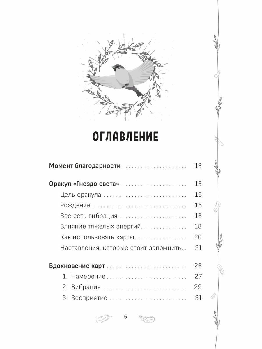 Оракул Гнездо света. Повысьте свои вибрации. Брошюра - фото №4