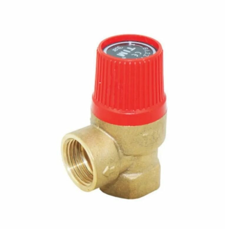 фото Предохранительный клапан 8 бар 3/4*1 гайка/гайка Tim