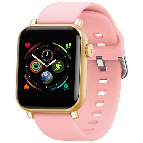 Умные часы Havit Mobile Series - Smart Watch gold+pink красный (розовый)