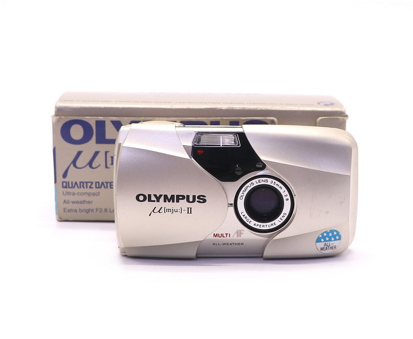 Olympus mju II в упаковке (Japan, 1996)