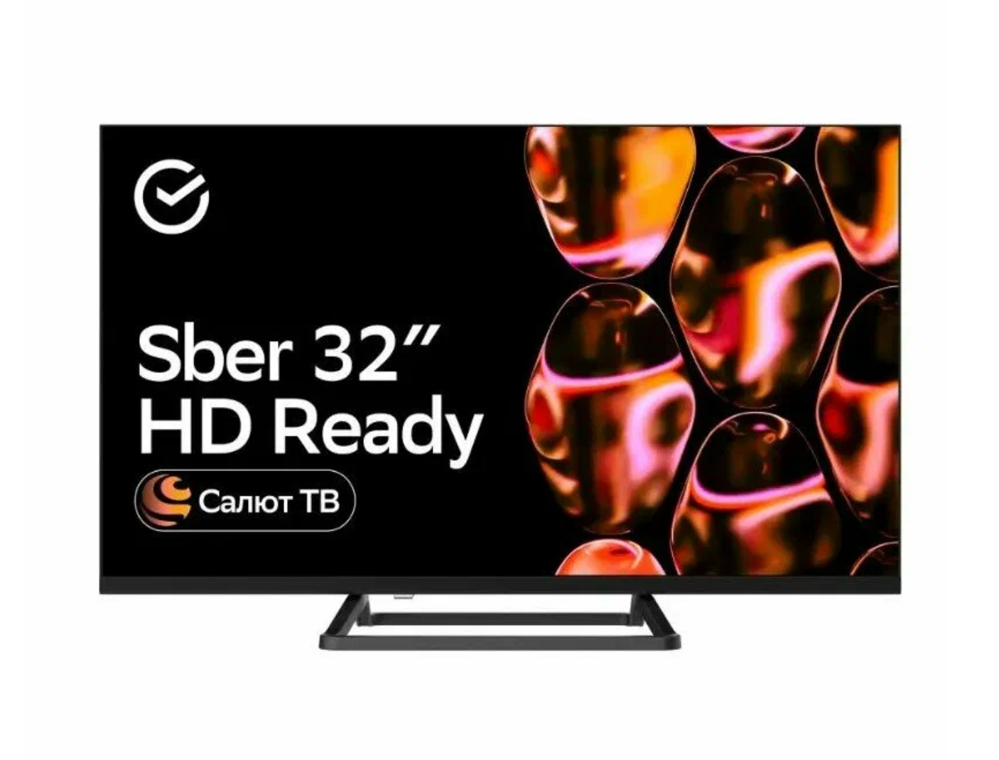 32" Телевизор HD Smart Sber SDX-32H2128, Black