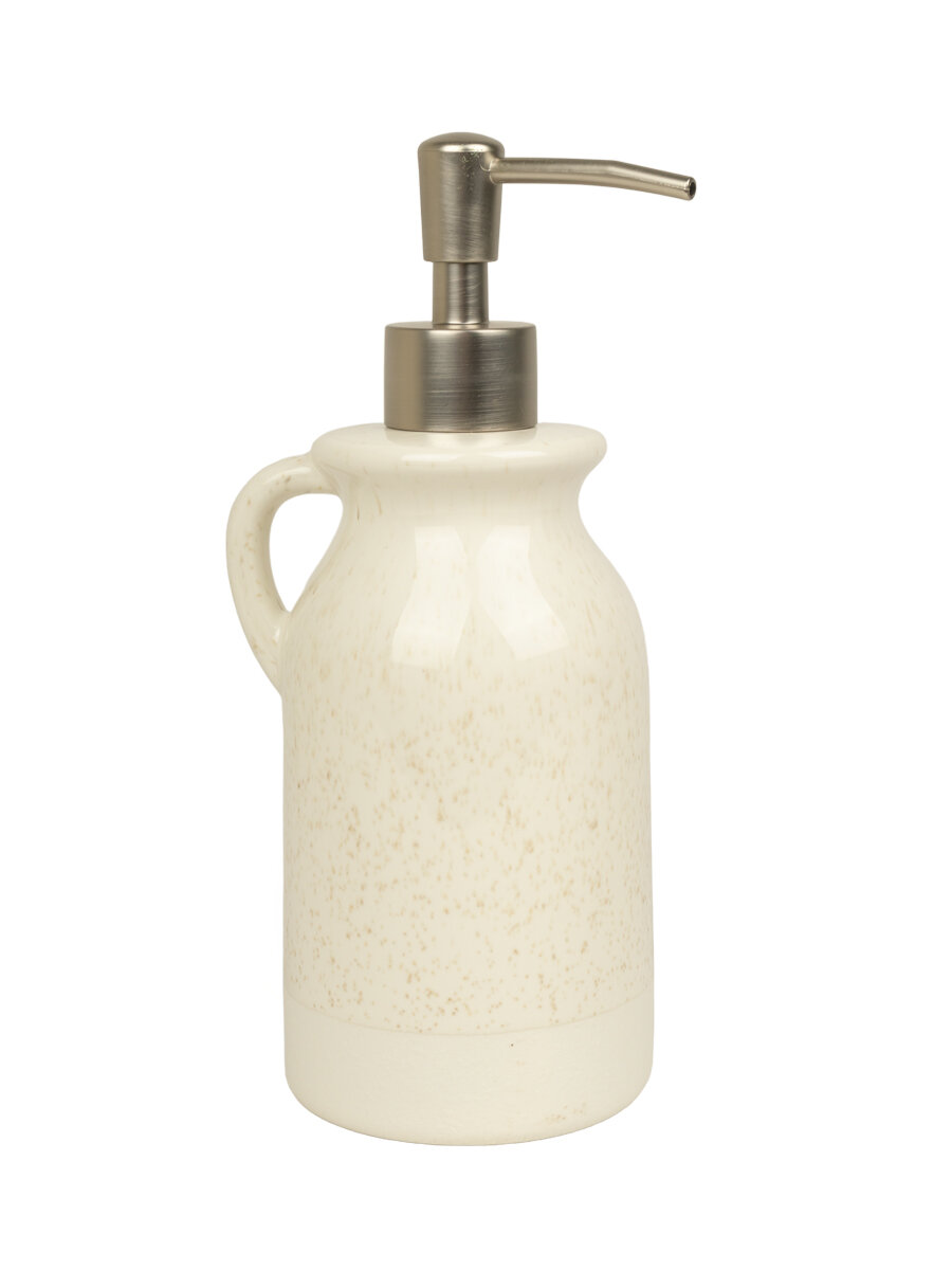 Дозатор для жидкого мыла Лира Аквалиния BCE0233AA-LD бежевый керамика