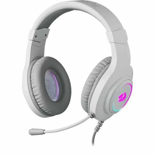 Наушники Hylas игровые микрофон 35 мм 18м белые 2961₽