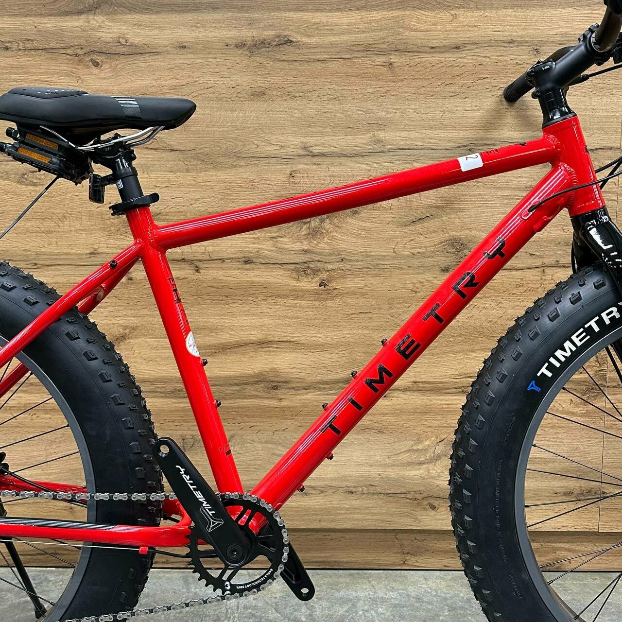 Велосипед Фэтбайк BREND TIMETRY ORIGINAL TT222, 26 колеса, 8 скоростей, красный — фото 1
