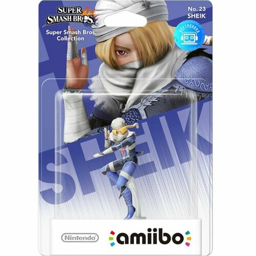 3ds игра nintendo sushi striker the way of sushido Фигурка Amiibo Super Smash Bros. Collection - Sheik No.23