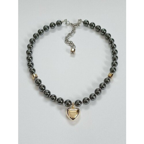 Колье MARI JOO гематит золотой 2199₽