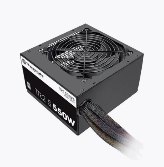 Блок питания Thermaltake ATX 550W TR2 S TRS-550AH2NK 80+ (24+4+4pin) APFC 120mm fan 5xSATA RTL