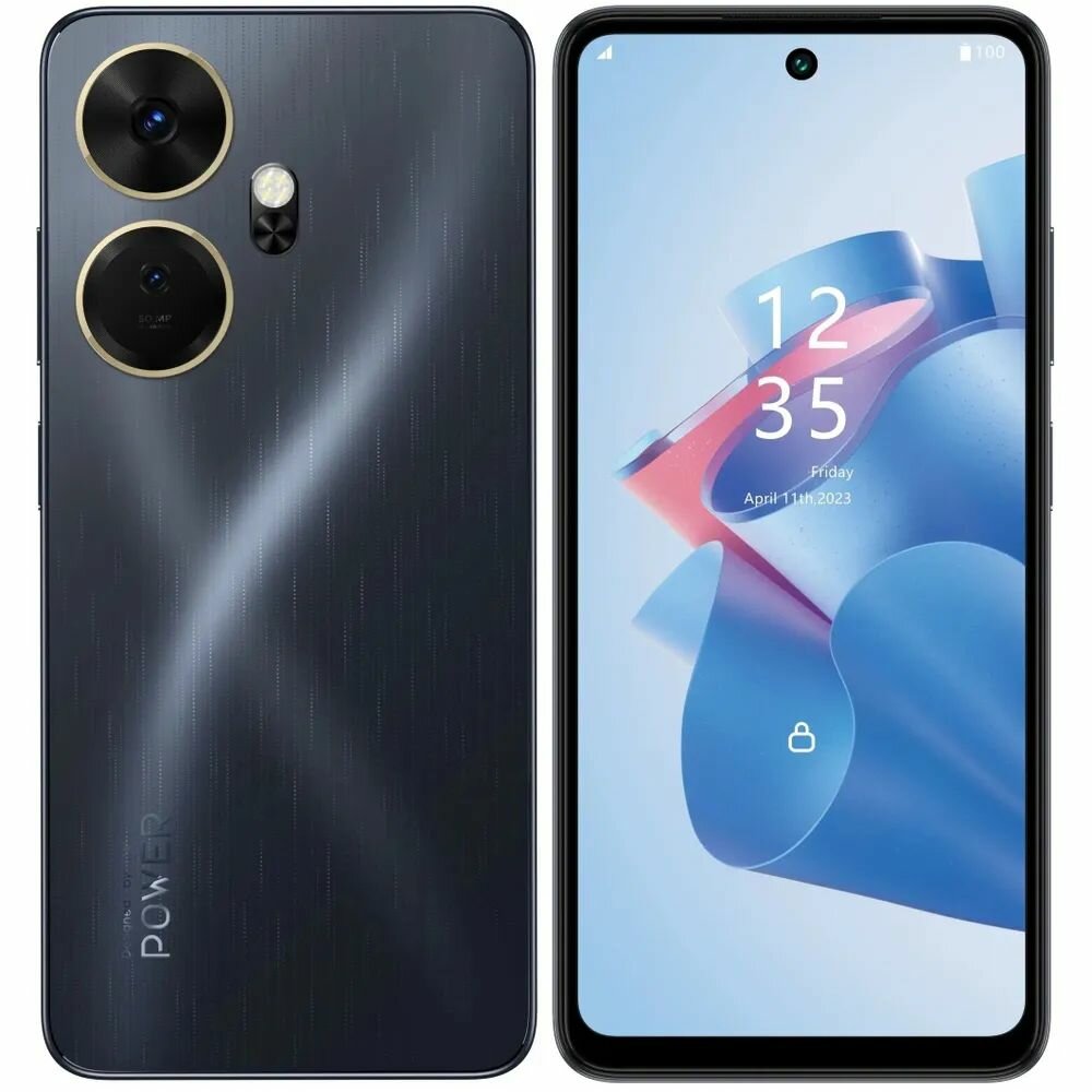 Смартфон Itel P55+ 8/256Gb, черный