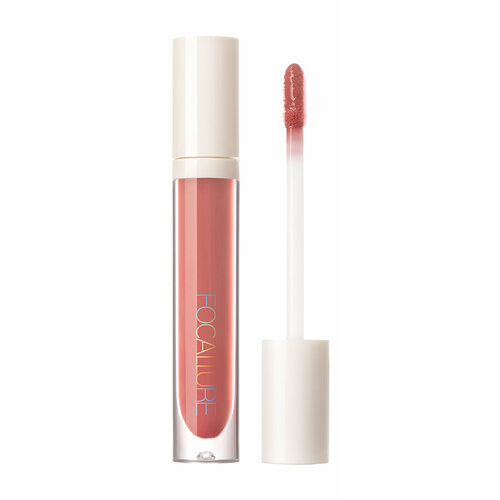 FOCALLURE Блеск для губ Plump High Shine Lip Glow, 2,5 г, 15 Родонит