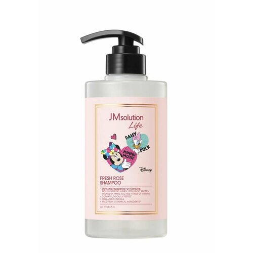 Шампунь для волос свежая роза Дисней коллекция LIFE DISNEY COLLECTION FRESH ROSE SHAMPOO 500МЛ 1800₽