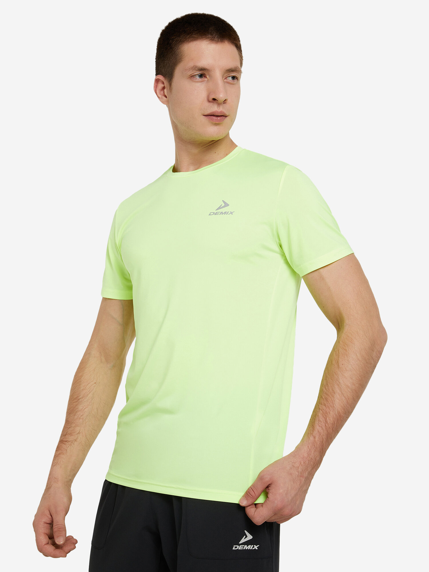 фото Футболка мужская Demix Черный; RU: 56-58, Ориг: 56-58