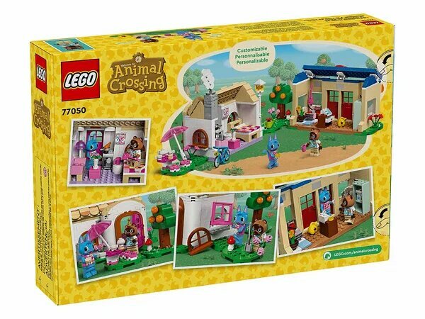 Конструктор LEGO Animal Crossing 77050 Конструктор Уголок Нука и дом Рози