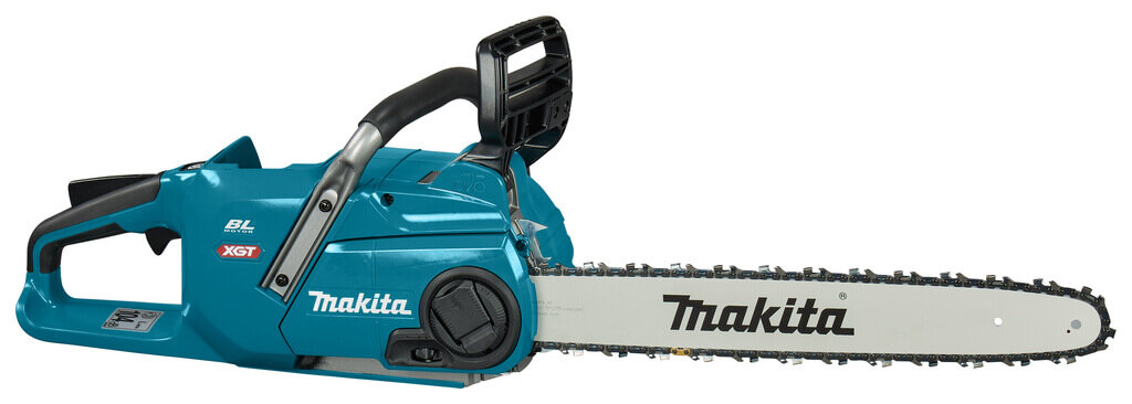 Пила цепная аккумуляторная Makita XGT 40 В, 1600 Вт, 18"/45 см, 3/8",1.3 мм, 25.5 м/с, без АКБ и ЗУ, - фото №2