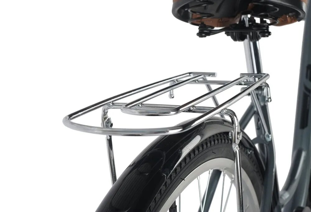 Велосипед FOXX 28" VINTAGE серый, сталь, размер 18"