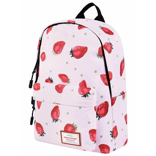 Рюкзак / Forever Cultivate / 9012 Клубничка 39х16х30 см / светло-розовый