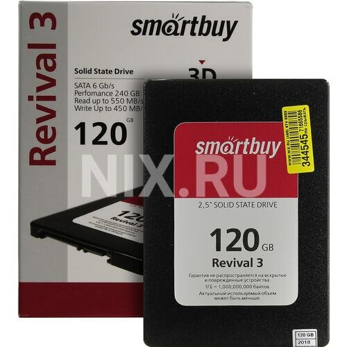 SSD Smartbuy Revival 3 120 Гб SB120GB-RVVL3-25SAT3